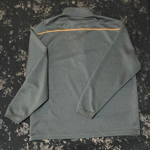 Pebble Beach Mens Performance Pullover Long Sleeve Shirt Active Top Medium Gray - Picture 3 of 8